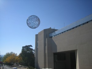 Outside art at the gallery