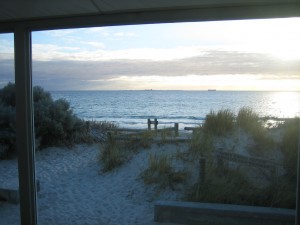 The Indian Ocean from the Salt on the Beach Bar